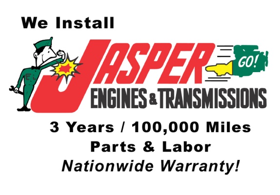 Jasper Engines and Transmissions installed here!